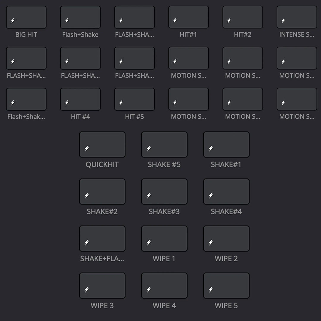 FAST MOVEMENT FX (RESOLVE EDITION) TINY TAPES