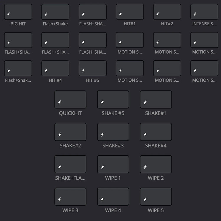 FAST MOVEMENT FX (RESOLVE EDITION) TINY TAPES